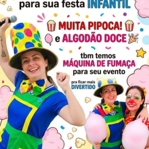 Animadora de Festas em Guarulhos – Diversão Infantil com Algodão Doce e Pipoca