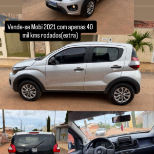 Fiat Mobi 2021 à Venda em Goiás – Completo, Baixa KM e Impecável