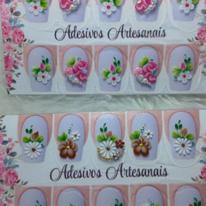Adesivos Artesanais para Unhas em São Paulo – Praticidade e Acabamento Profissional
