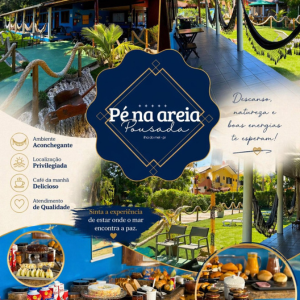 Pousada Pé na Areia Ilha do Mel Encantadas | Hospedagem a 40m do Mar